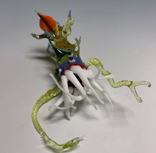 Glass space squid monster