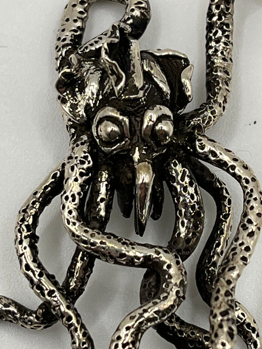 Custom handmade octopus pendant