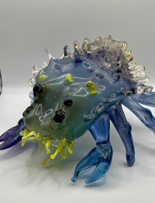 Handmade Space Mite Insect Glass Sculpture