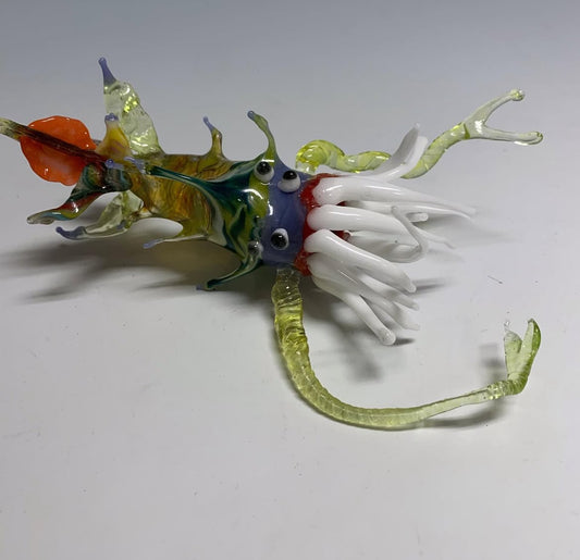 Glass space squid monster
