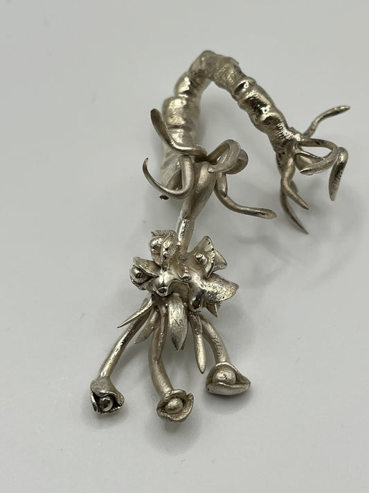 Sterling silver prehistoric trilobite